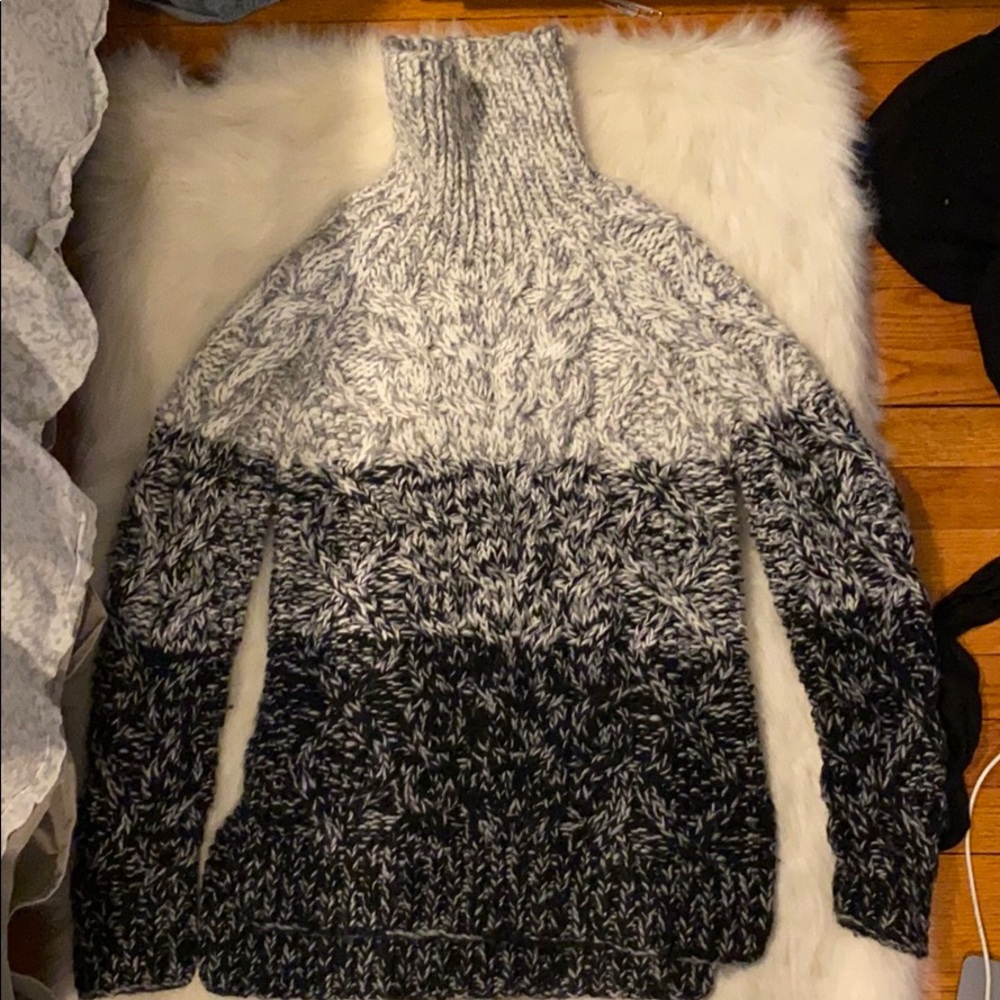 NastyGal Ombré Over-Sized Sweater